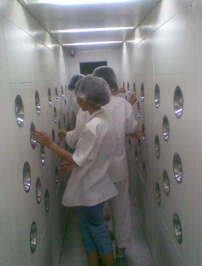 正確使用風(fēng)淋室不僅可以確保其凈化效果