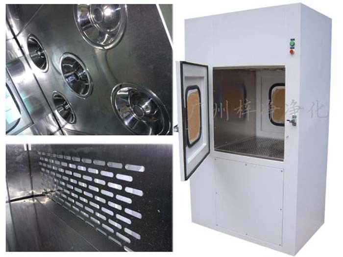 風淋傳遞窗是潔凈室中常用的設備